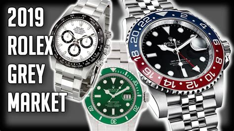 grey market rolex models.